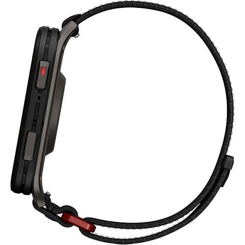 Смарт-часы Garmin Venu X1 Black with Slate Titanium Caseback and Black ComfortFit Nylon Band (010-02980-00/02)  Фото №3