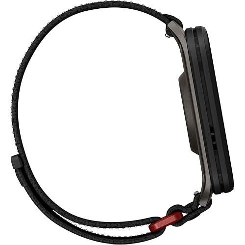 Смарт-часы Garmin Venu X1 Black with Slate Titanium Caseback and Black ComfortFit Nylon Band (010-02980-00/02)  Фото №4