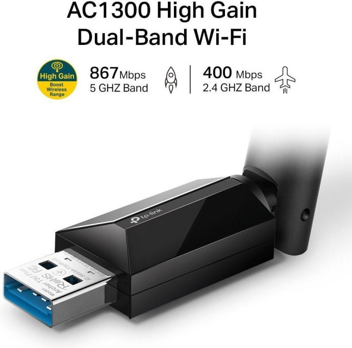 Wi-Fi адаптер TP-Link Archer T3U Plus  Фото №2