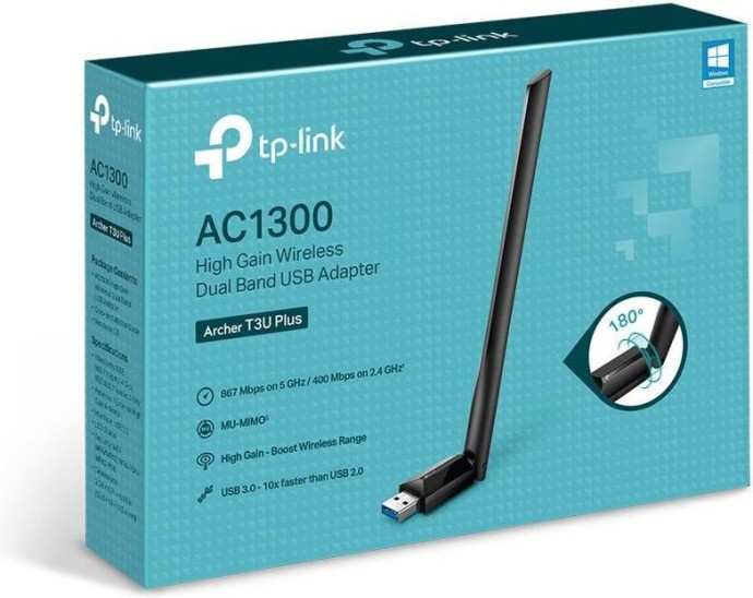 Wi-Fi адаптер TP-Link Archer T3U Plus  Фото №3