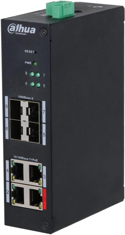 Комутатор некерований Dahua Technology DH-HS4408-4ET-96  Фото №4