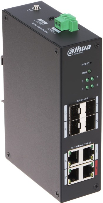 Комутатор некерований Dahua Technology DH-HS4408-4ET-96  Фото №3