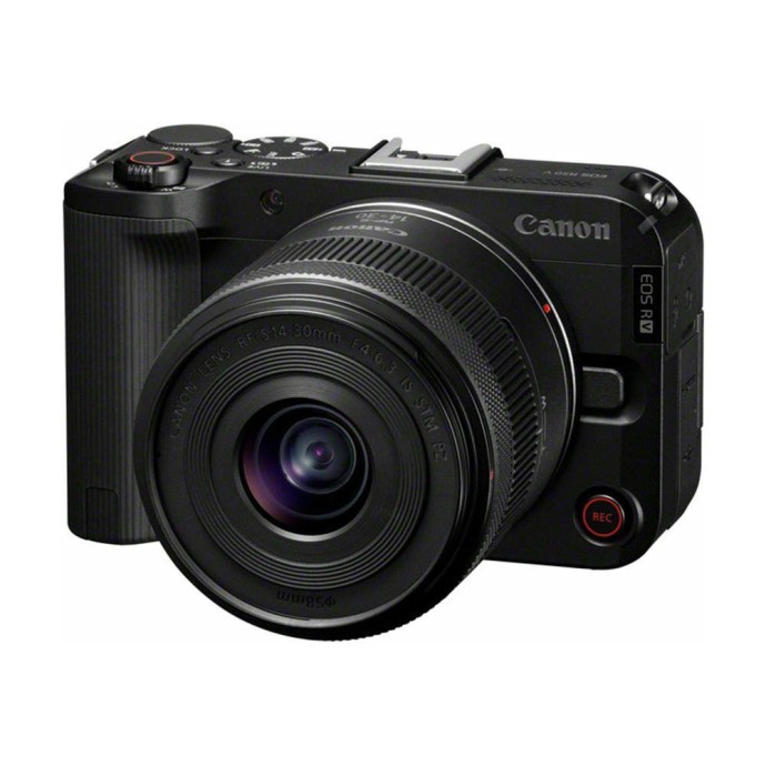 Бездзеркальний фотоапарат Canon EOS R50 V + RF-S 14-30mm f/4-6.3 IS STM PZ Kit (6895C014AA)  Фото №3