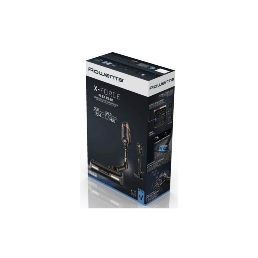 Вертикальный + ручной пылесос (2в1) Rowenta X-Force Flex 15.60 RH99G1WO (UA)  Фото №2