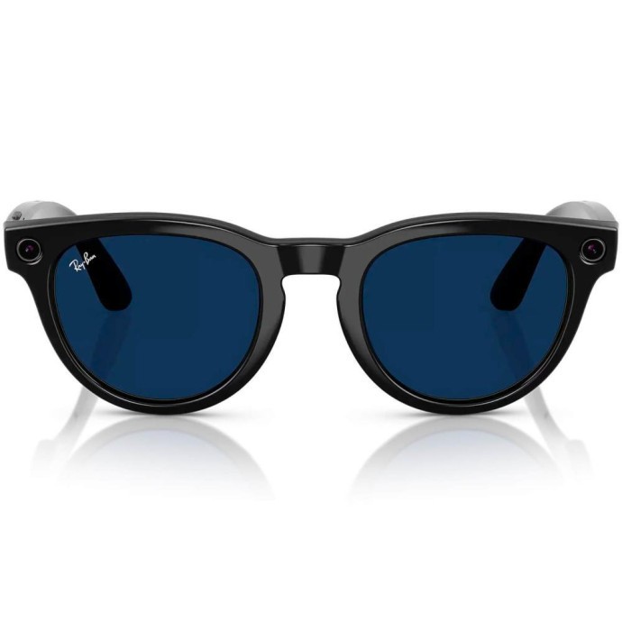 Смарт-очки Ray-Ban | Meta Headliner Large - Shiny Black / Clear to Sapphire Transitions (RW4009F 601/MF 51-23)