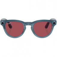 Смарт-окуляри Ray-Ban Meta Headliner Shiny Jeans Frame/Dusty Red Lenses (RW4009 66985Q 50-23) 
