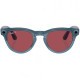 Смарт-окуляри Ray-Ban Meta Headliner Shiny Jeans Frame/Dusty Red Lenses (RW4009 66985Q 50-23)