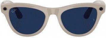 Смарт-окуляри Ray-Ban Meta Skyler Standard - Shiny Chalky Gray / Clear Sapphire Transition (RW4010 6700MF 52-20)  Фото №0