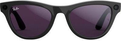 Смарт-окуляри Ray-Ban Meta Skyler Shiny Black/Amethyst Transitions (RW4010 601/CH 52-20)  Фото №0