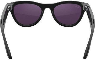 Смарт-окуляри Ray-Ban Meta Skyler Shiny Black/Amethyst Transitions (RW4010 601/CH 52-20)  Фото №1