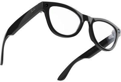 Смарт-окуляри Ray-Ban Meta Skyler Shiny Black/Amethyst Transitions (RW4010 601/CH 52-20)  Фото №3