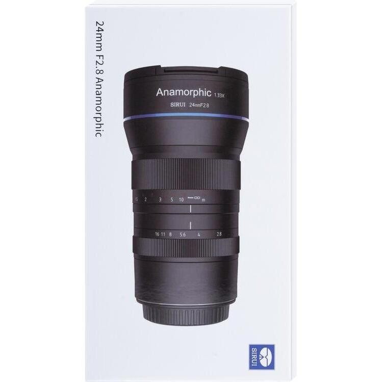 Анаморфний об&#039;єктив Sirui 24mm f/2.8 Anamorphic 1.33x  Фото №7