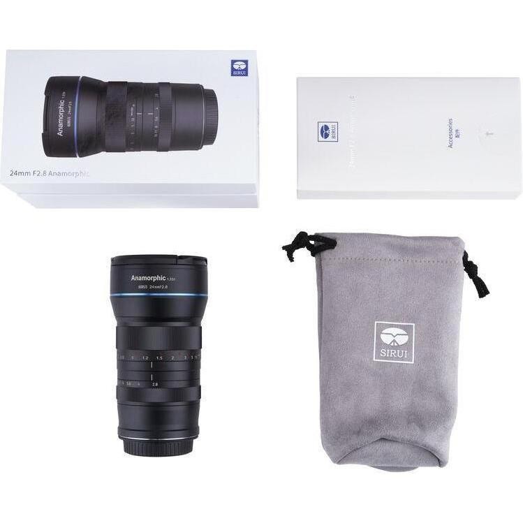 Анаморфний об&#039;єктив Sirui 24mm f/2.8 Anamorphic 1.33x  Фото №8