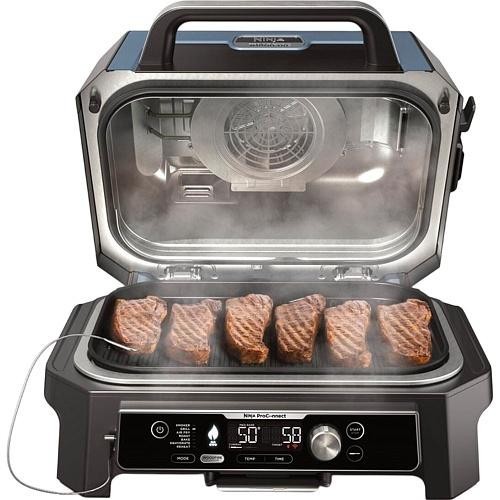 Электрогриль NINJA Woodfire Pro Connect XL OG901EU  Фото №11