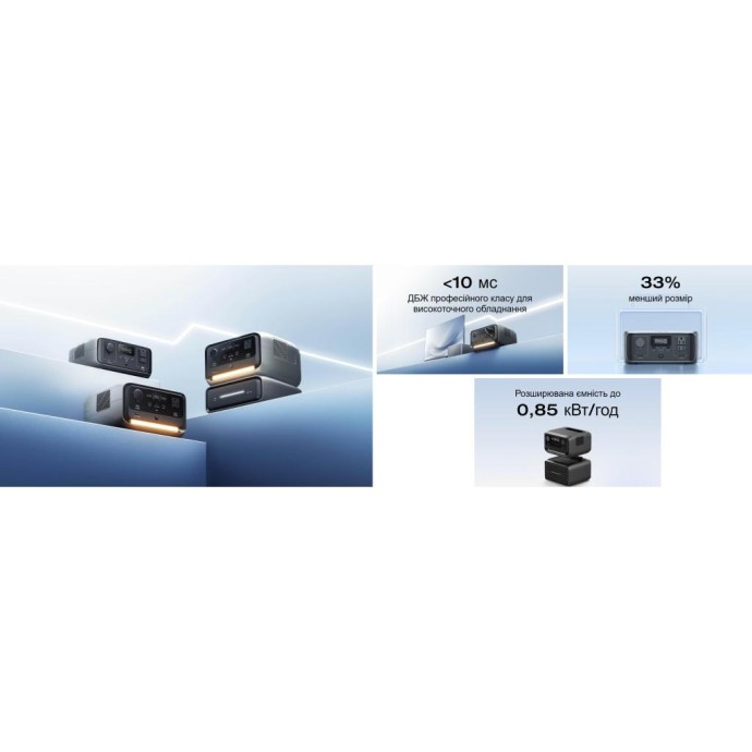 Зарядна станція EcoFlow RIVER 3 Plus (EFRIVER3Plus-EU-CBOX) (UA)  Фото №5
