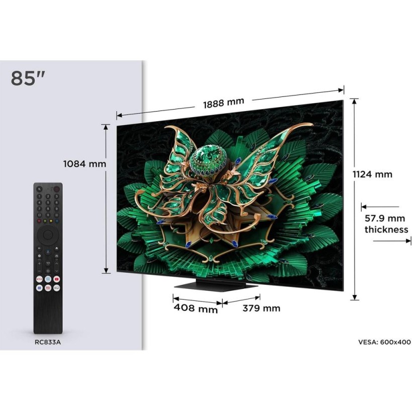 Телевизор TCL 85C7K (UA)  Фото №7