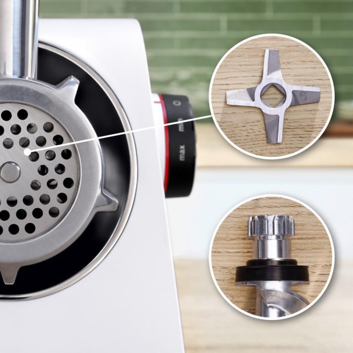 Електром&#039;ясорубка Bosch MultiPower Series 6 MFWS607W  Фото №3