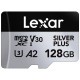 Карта пам'яті Lexar 128 GB microSDXC Professional Silver Plus UHS-I U3 V30 A2 Class 10 (LMSSIPL128G-BNANG)