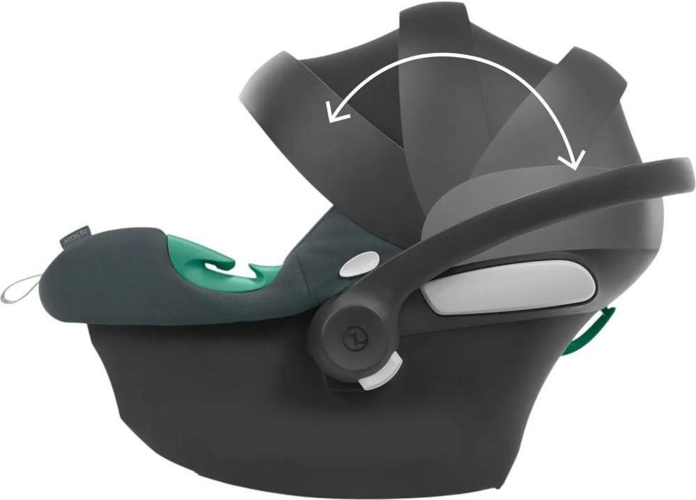 Автокрісло Cybex Aton B2 i-Size Steel Grey dark grey (521003593)  Фото №2