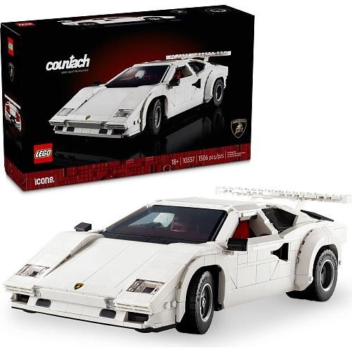 Авто-конструктор LEGO Icons Lamborghini Countach 5000 Quattrovalvole (10337)  Фото №5