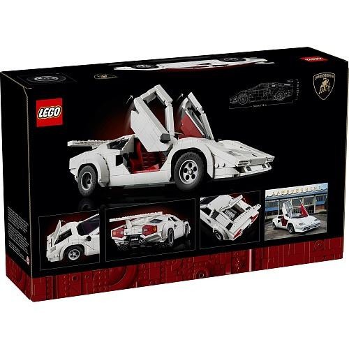 Авто-конструктор LEGO Icons Lamborghini Countach 5000 Quattrovalvole (10337)  Фото №6