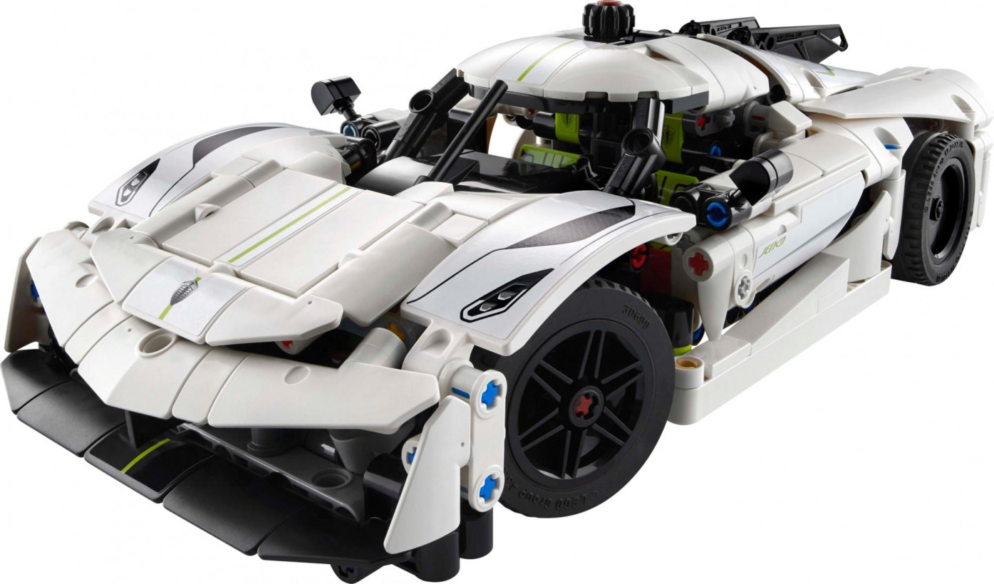 Авто-конструктор LEGO Technic Koenigsegg Jesko Absolut White Гіперкар (42184)  Фото №1