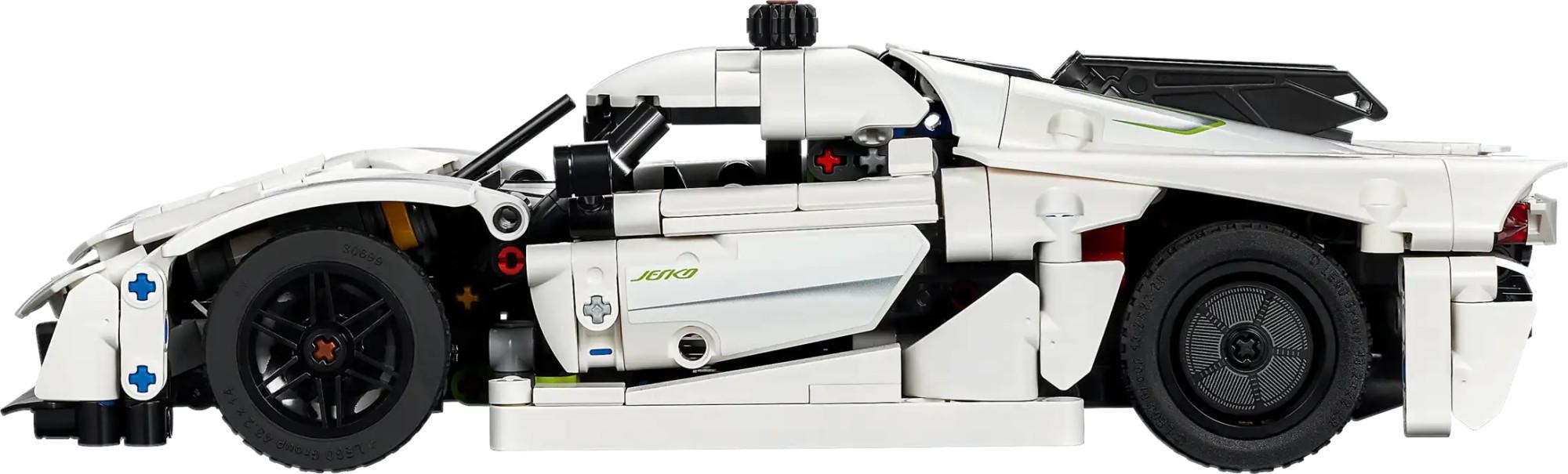 Авто-конструктор LEGO Technic Koenigsegg Jesko Absolut White Гіперкар (42184)  Фото №3
