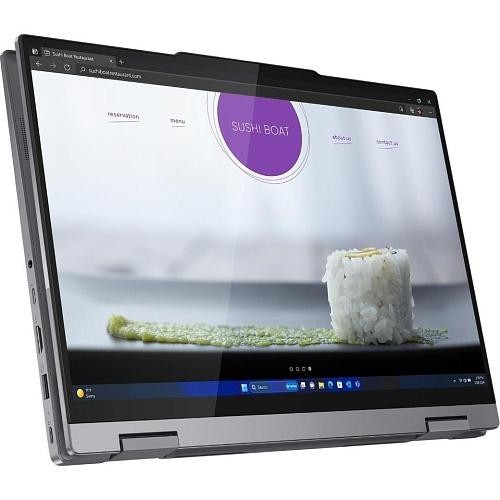 Ноутбук Lenovo ThinkBook 14 2-in-1 G4 IML Luna Grey (21MX000BUS)  Фото №4