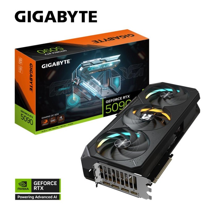 Відеокарта GIGABYTE GeForce RTX 5090 GAMING OC 32G (GV-N5090GAMING OC-32GD)  Фото №9