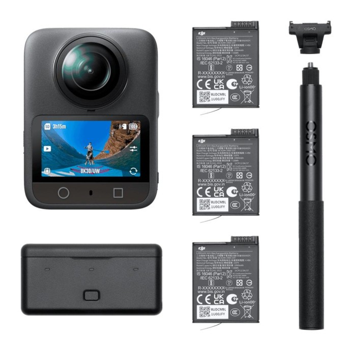 Екшн-камера DJI Osmo 360 Adventure Combo (CP.OS.00000442.02)  Фото №0