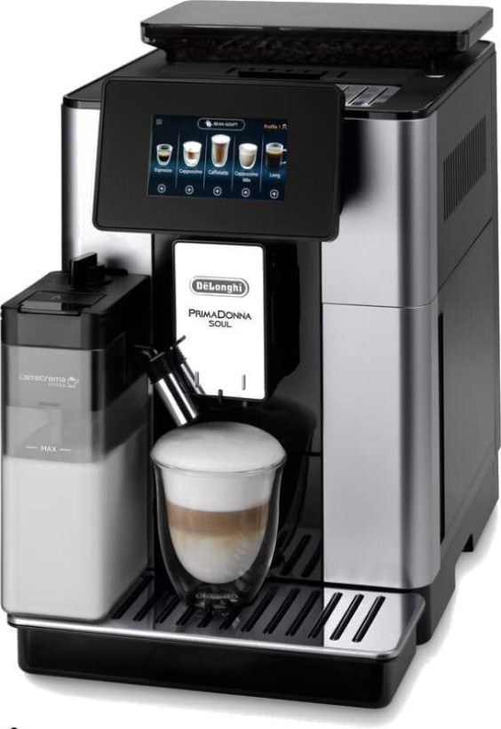 Кофемашина автоматическая Delonghi PrimaDonna Soul ECAM 612.55.SB  Фото №0