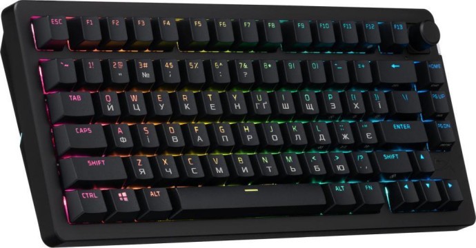Клавиатура HyperX Alloy Rise 75 Black (91Y91AA) (UA)  Фото №1