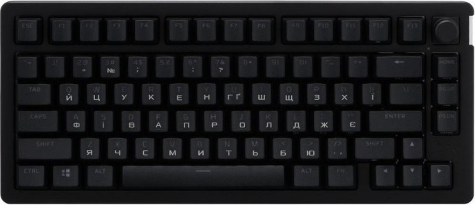Клавиатура HyperX Alloy Rise 75 Black (91Y91AA) (UA)  Фото №2