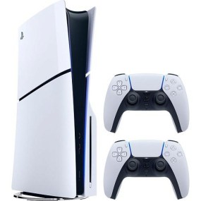 Стаціонарна ігрова приставка Sony PlayStation 5 Slim 1TB + DualSense Wireless Controller (1000042051, 1000042053, 1000042045)
