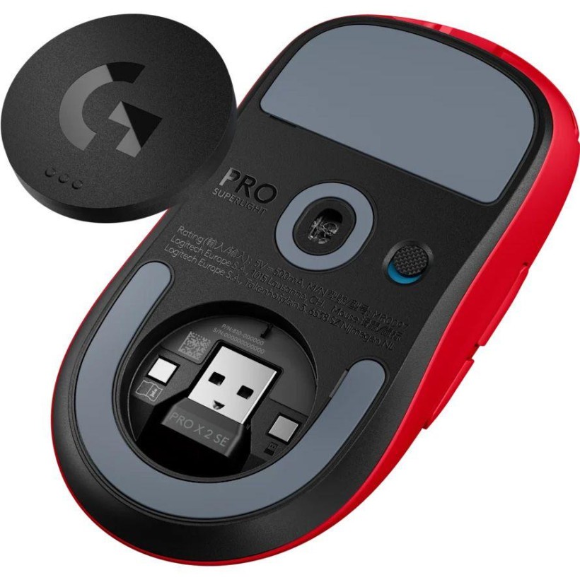 Миша Logitech Pro X Superlight 2 SE Red (910-007552)  Фото №4