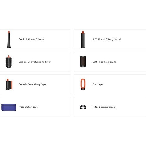 Мультистайлер Dyson Airwrap i.d. multi-styler and dryer Straight+Wavy Ceramic Patina/Topaz (533593-01) (UK)  Фото №5