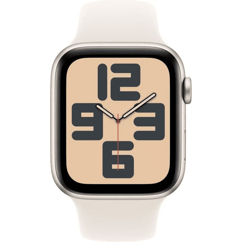 Смарт-часы Apple Watch SE 2 GPS + Cellular 44mm Starlight Alu. Case w. Starlight S. Band M/L (MNTX3)  Фото №0