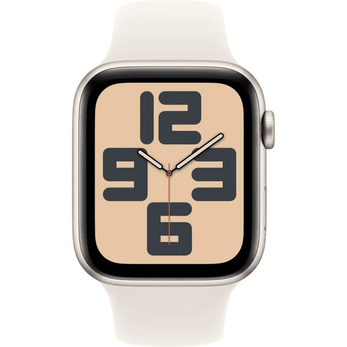 Смарт-часы Apple Watch SE 2 GPS + Cellular 44mm Starlight Alu. Case w. Starlight S. Band M/L (MNTX3)  Фото №0