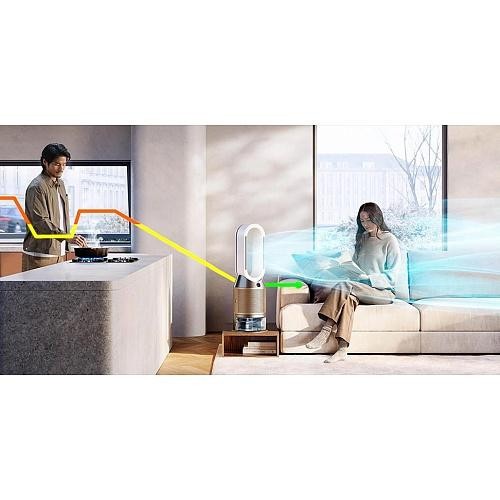 Кліматичний комплекс Dyson Purifier Humidify+Cool PH2 De-Nox White/Gold (545007-01)  Фото №1