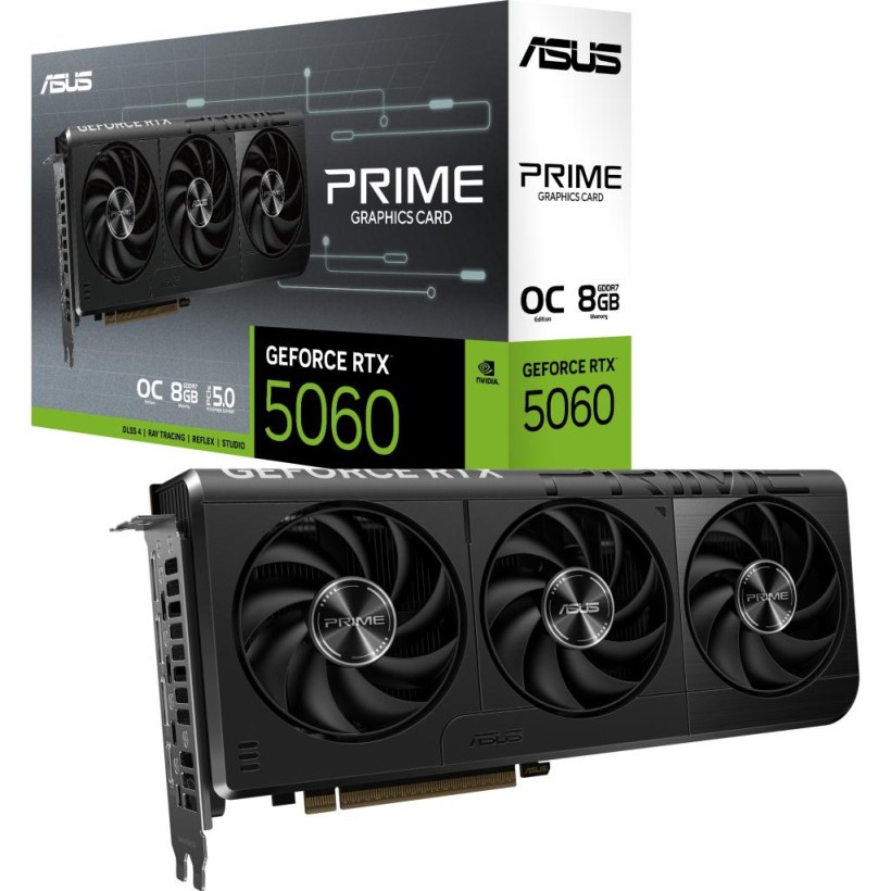 Відеокарта ASUS GeForce RTX5060 8Gb PRIME OC (PRIME-RTX5060-O8G) (UA)  Фото №8