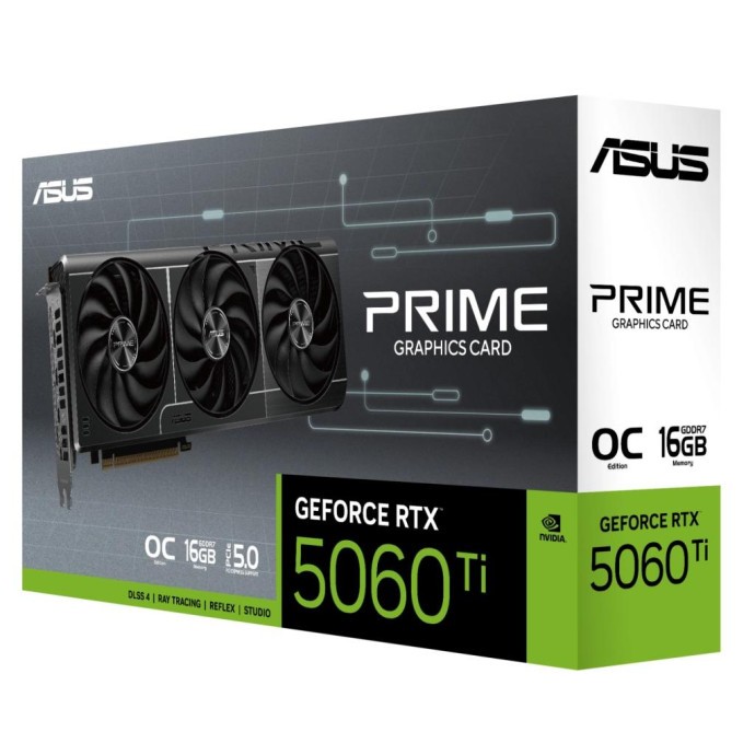 Відеокарта ASUS GeForce RTX5060Ti 16Gb PRIME OC (PRIME-RTX5060TI-O16G) (UA)  Фото №8