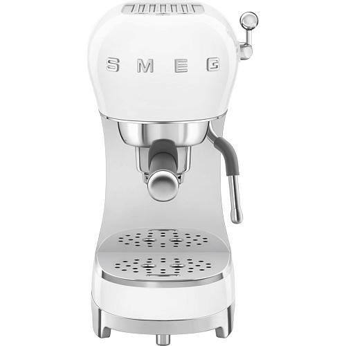 Рожковая кофеварка эспрессо SMEG ECF02WHEU  Фото №2