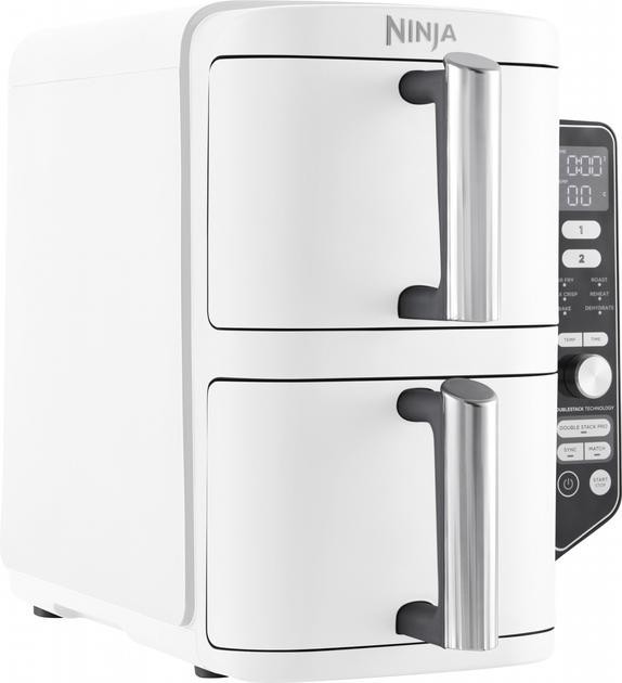 Мультипіч (аерофритюрниця) NINJA Double Stack XL 2-Level Air Fryer 9.5L (SL400EUWH)  Фото №1