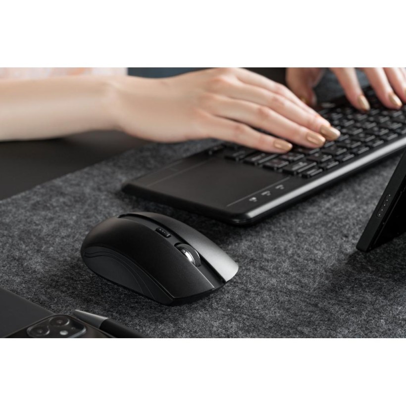 Мышка 2E MF217 Wireless Black (2E-MF217WB) (UA)  Фото №0
