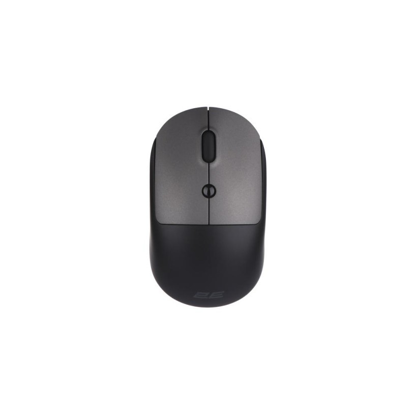 Мышка 2E MF218 Silent Wireless/Bluetooth Black/Grey (2E-MF218WBG) (UA)