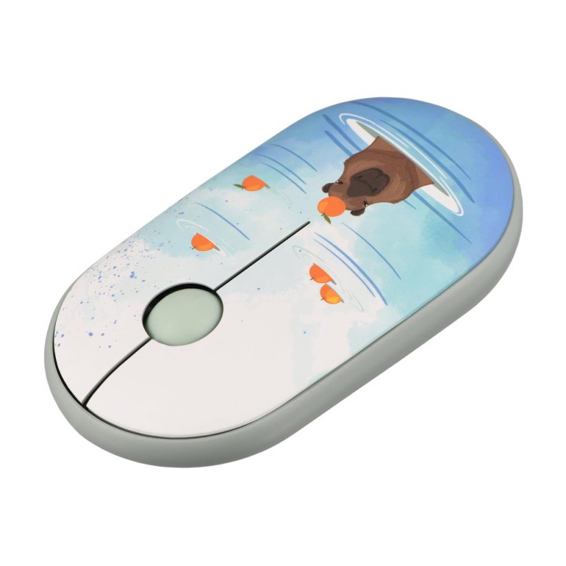 Мишка 2E MF300 CAPYBARATANGERINE Silent Wireless/Bluetooth Green (2E-MF300WCAPIBARAGN) (UA)  Фото №3