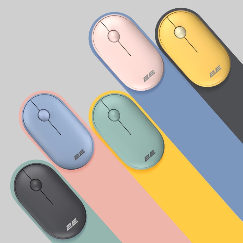 Мишка 2E MF300 Silent Wireless/Bluetooth Sunny Yellow (2E-MF300WYW) (UA)  Фото №6