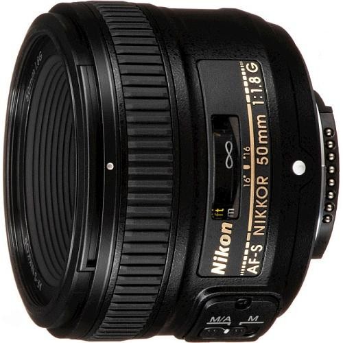 Стандартный объектив Nikon AF-S Nikkor 50mm f/1,8G (JAA015DA)  Фото №0
