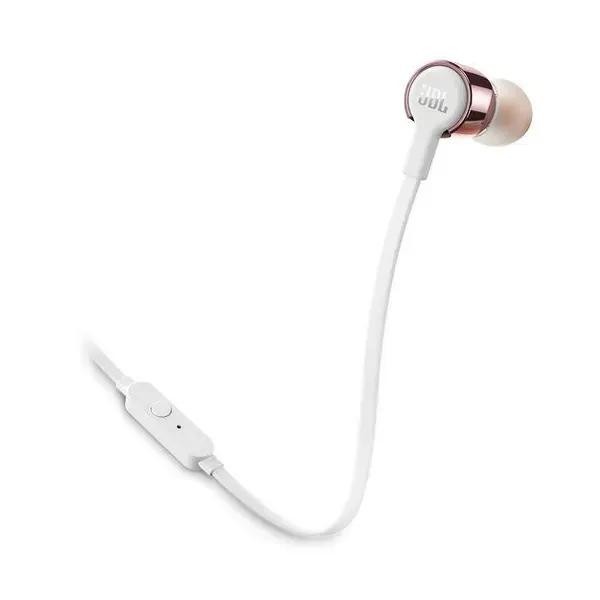 Навушники з мікрофоном JBL T210 Rose Gold (JBLT210RGD)  Фото №1