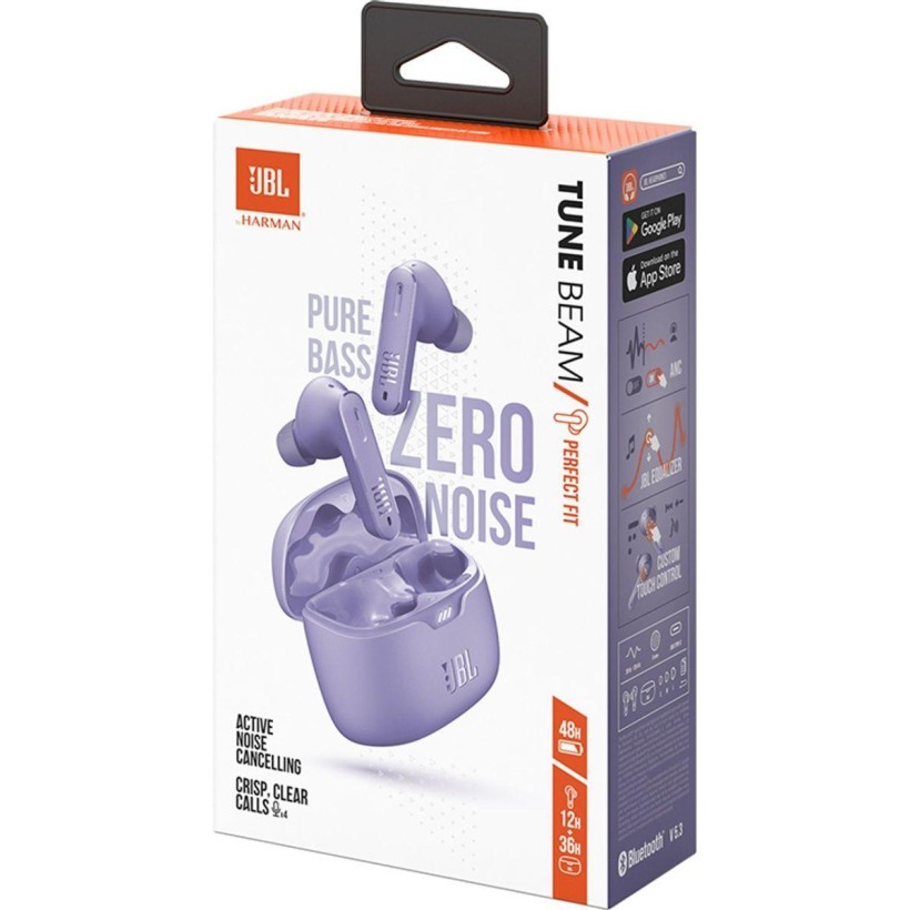 Наушники TWS JBL Tune Beam Purple (JBLTBEAMPUR)  Фото №6